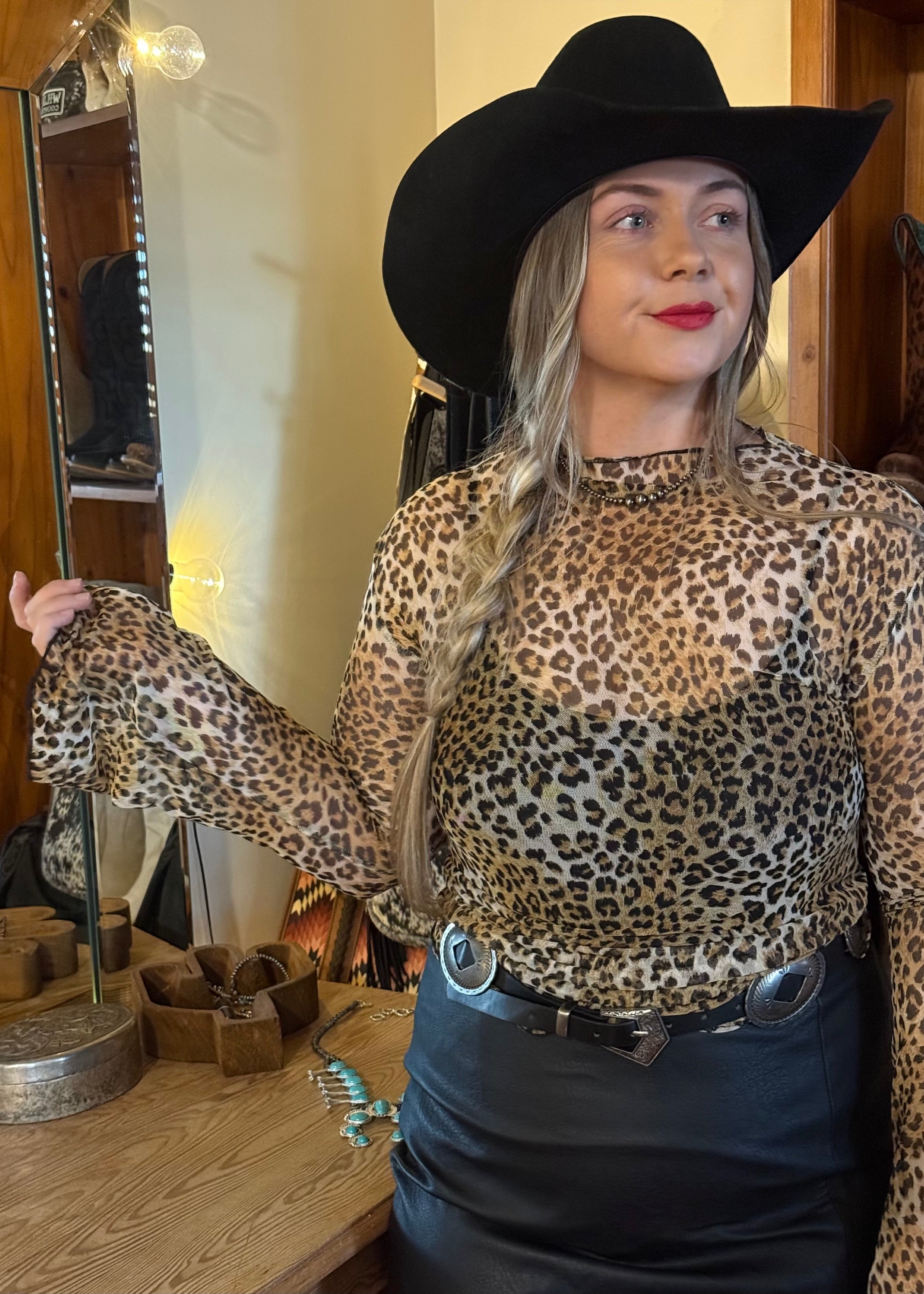 Can’t Be Tamed Mesh Top