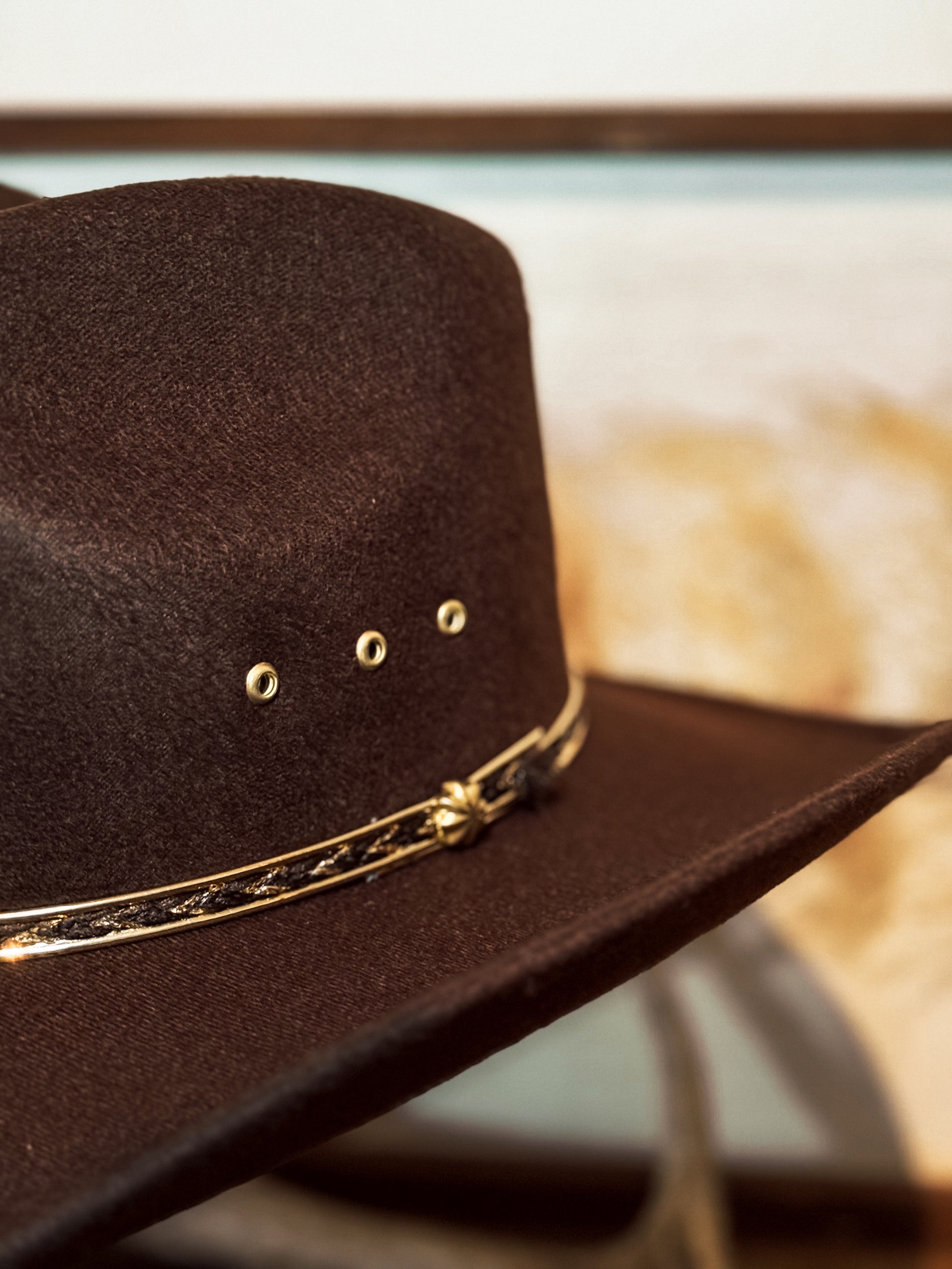 Paterson Felt Cowboy Hat / BROWN