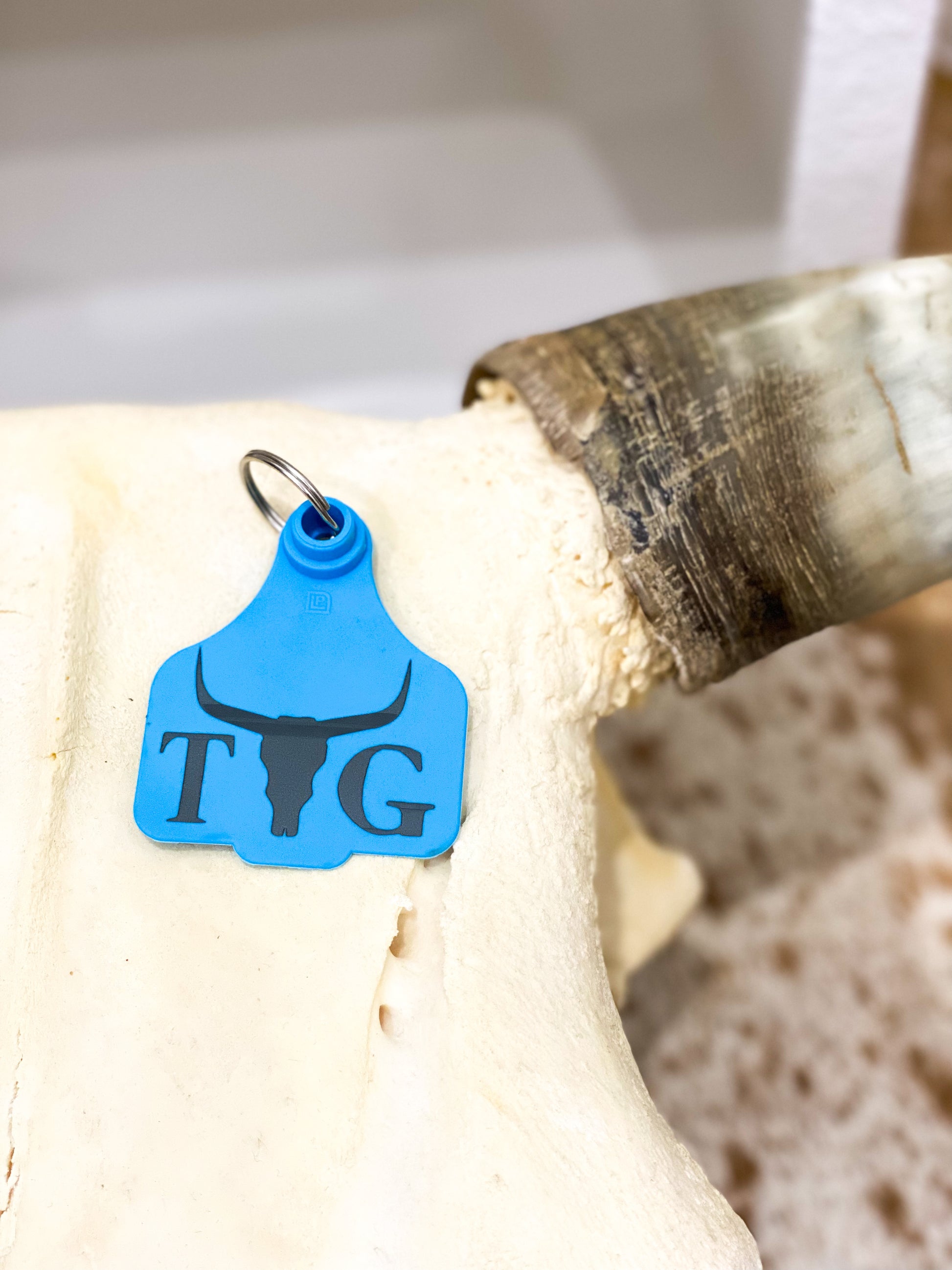 TWG Bull Tag / BLUE