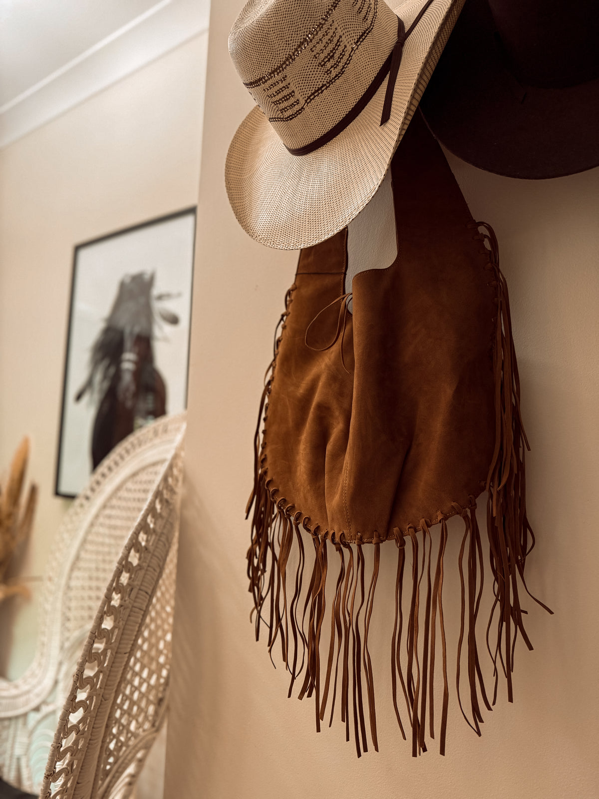 Chapman Tassel Bag / BROWN