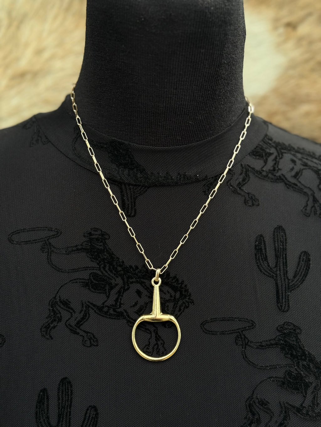 Georgia Snaffle Bit Necklace