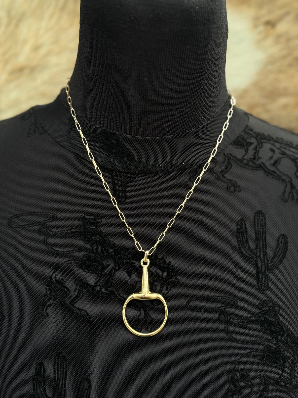 Georgia Snaffle Bit Necklace