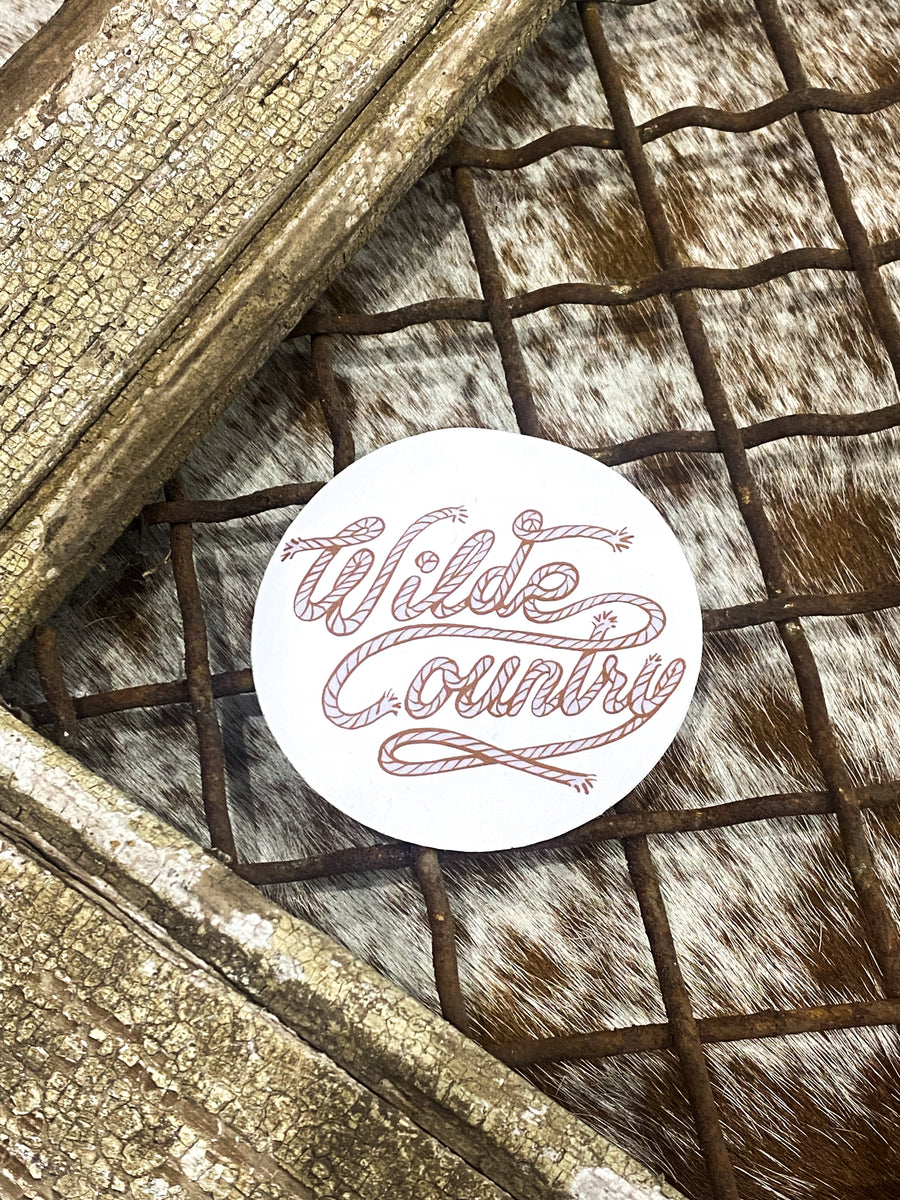 Wilde Country Sticker / LASSO – The Wilde Gypsy
