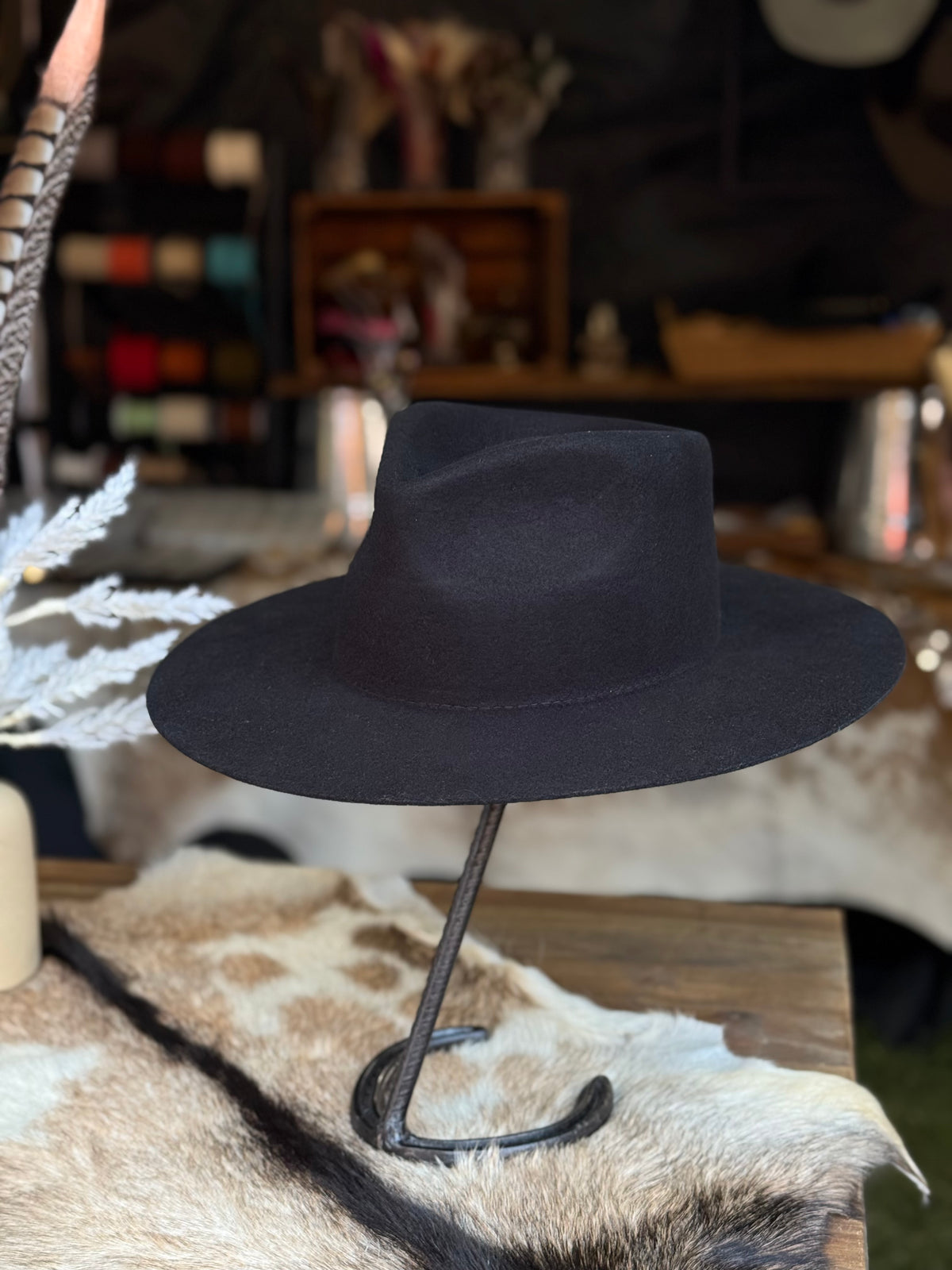 Wilde Gypsy Rancher Hat / BLACK