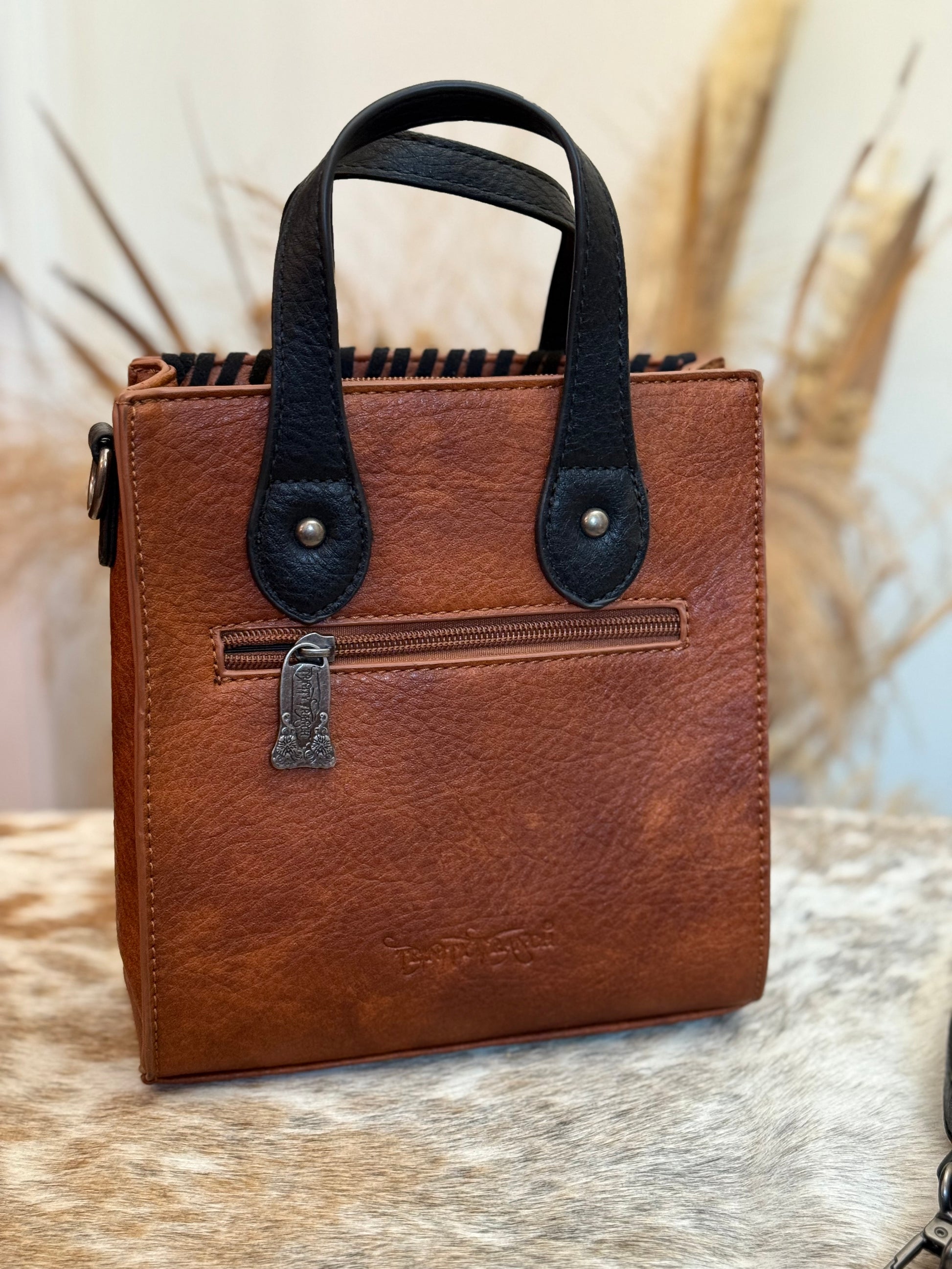 Laredo Mini Tote / BROWN