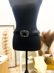 Moroney Concho Belt / BLACK