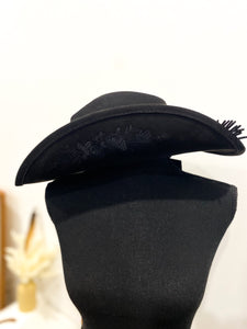 Langley Cowboy Hat / BLACK