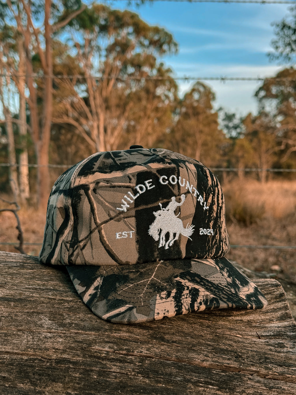 Back In The Saddle Trucker Cap / CAMO