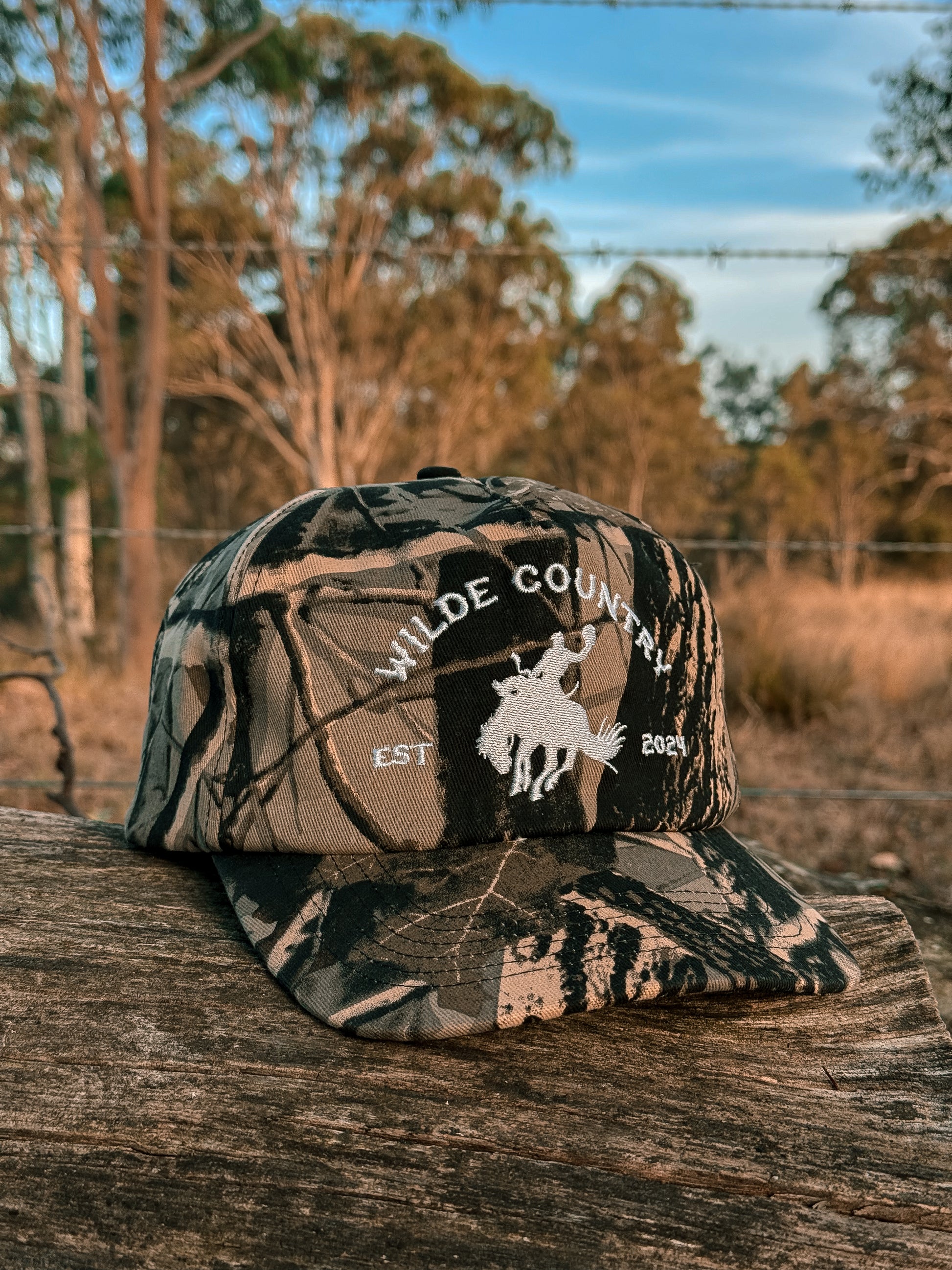 Back In The Saddle Trucker Cap / CAMO