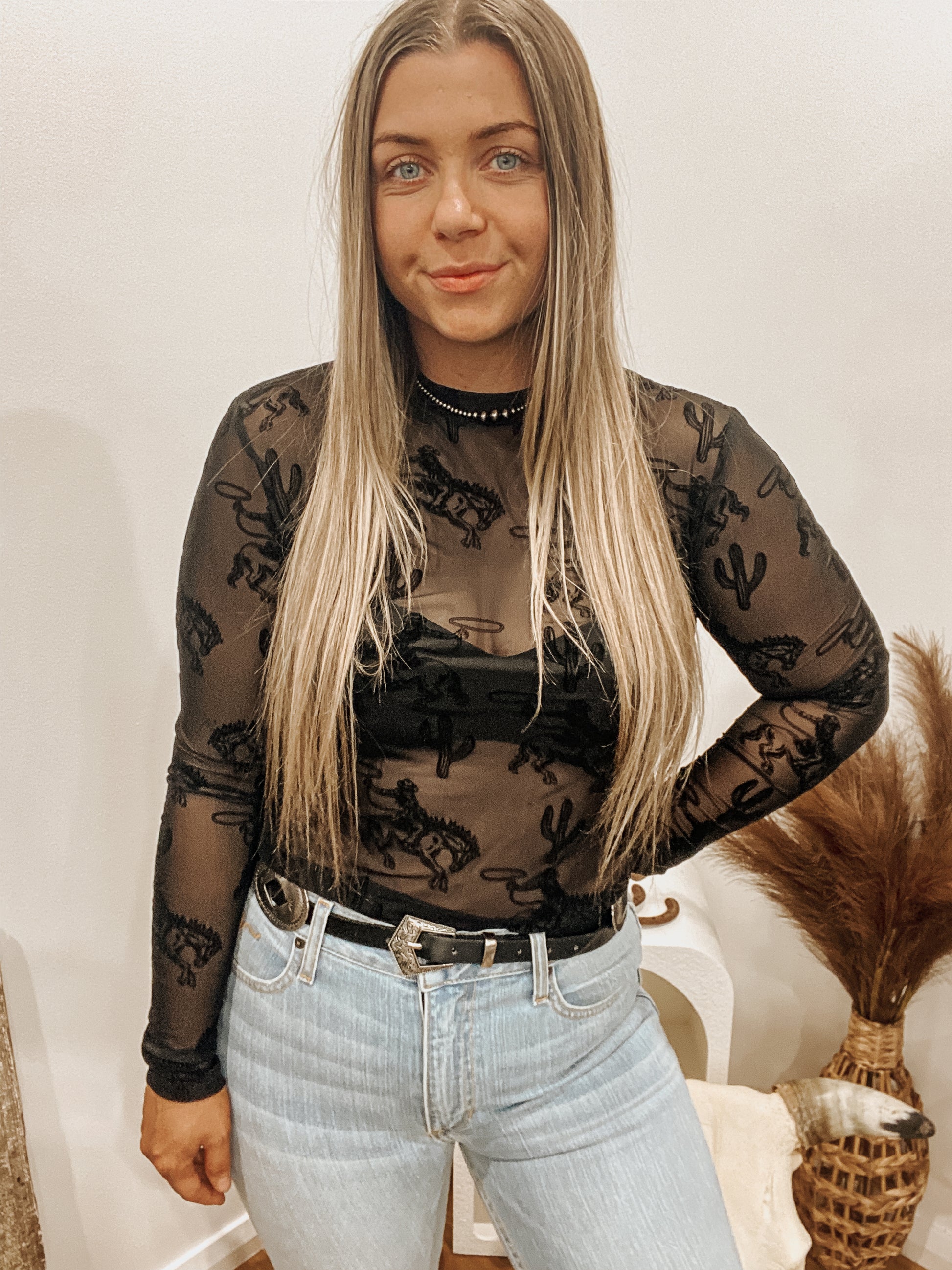 Cowboy Killer Mesh Top