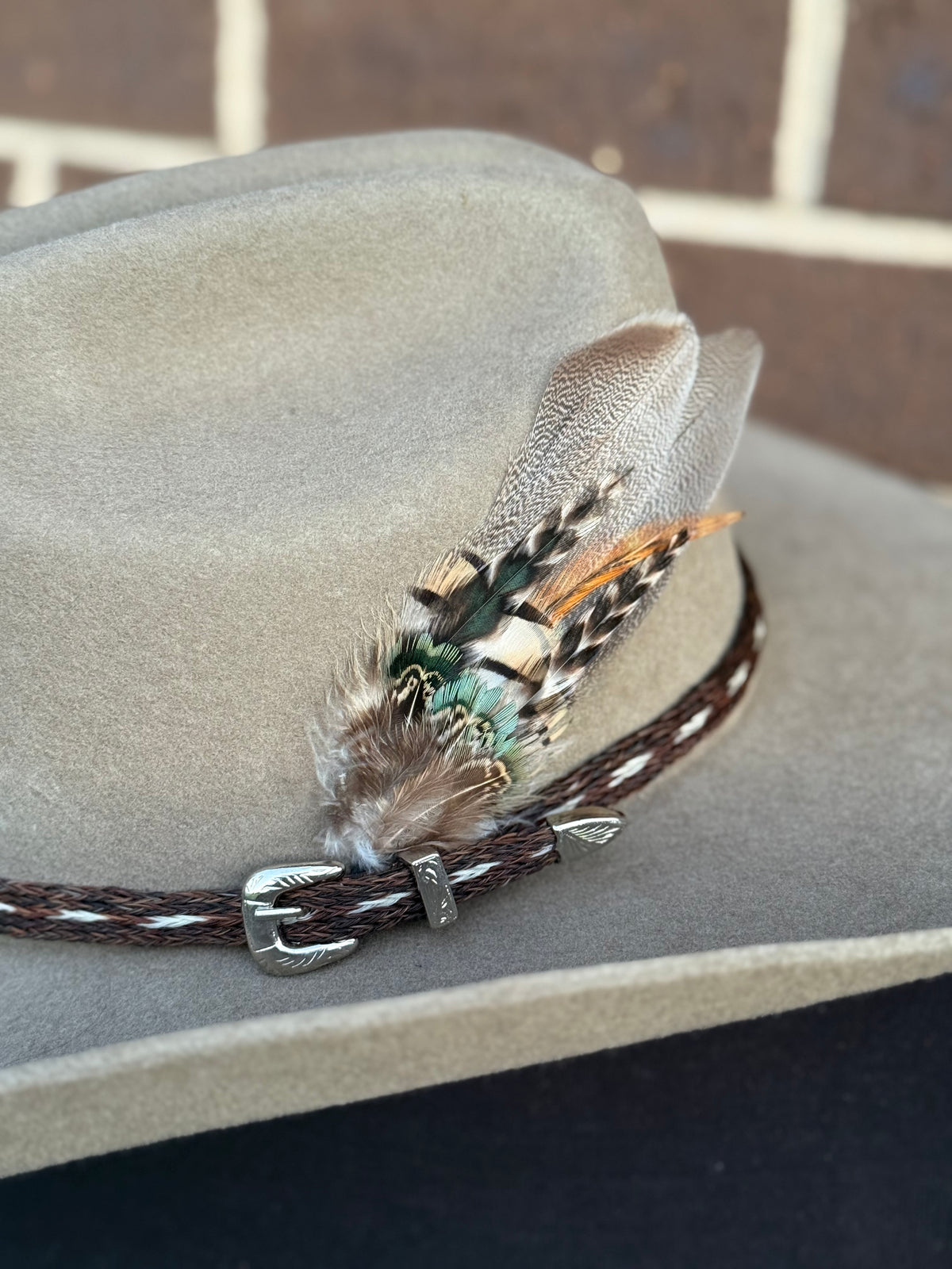 Lauren Hat Feather