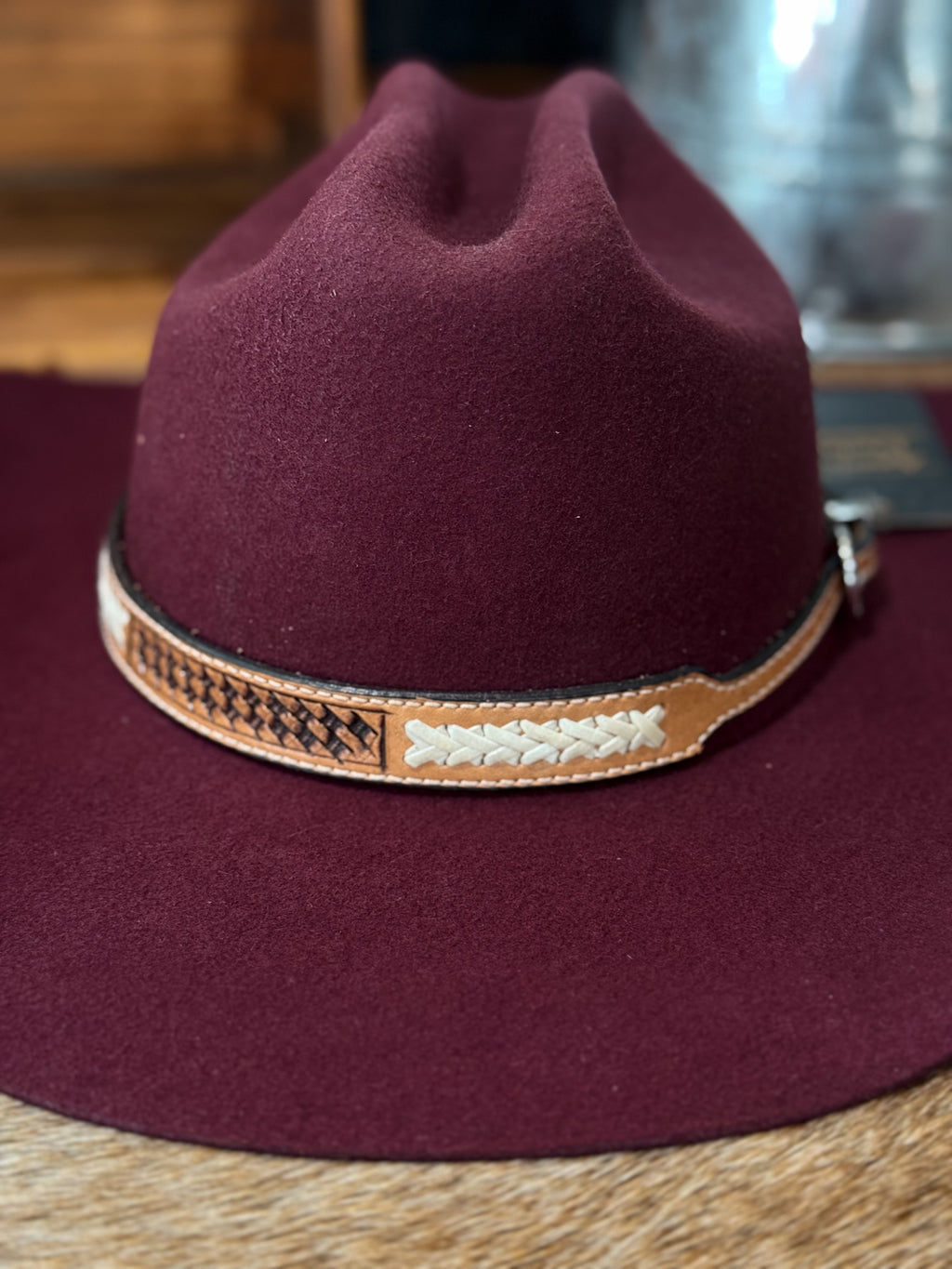 Genuine Leather Hat Band #6