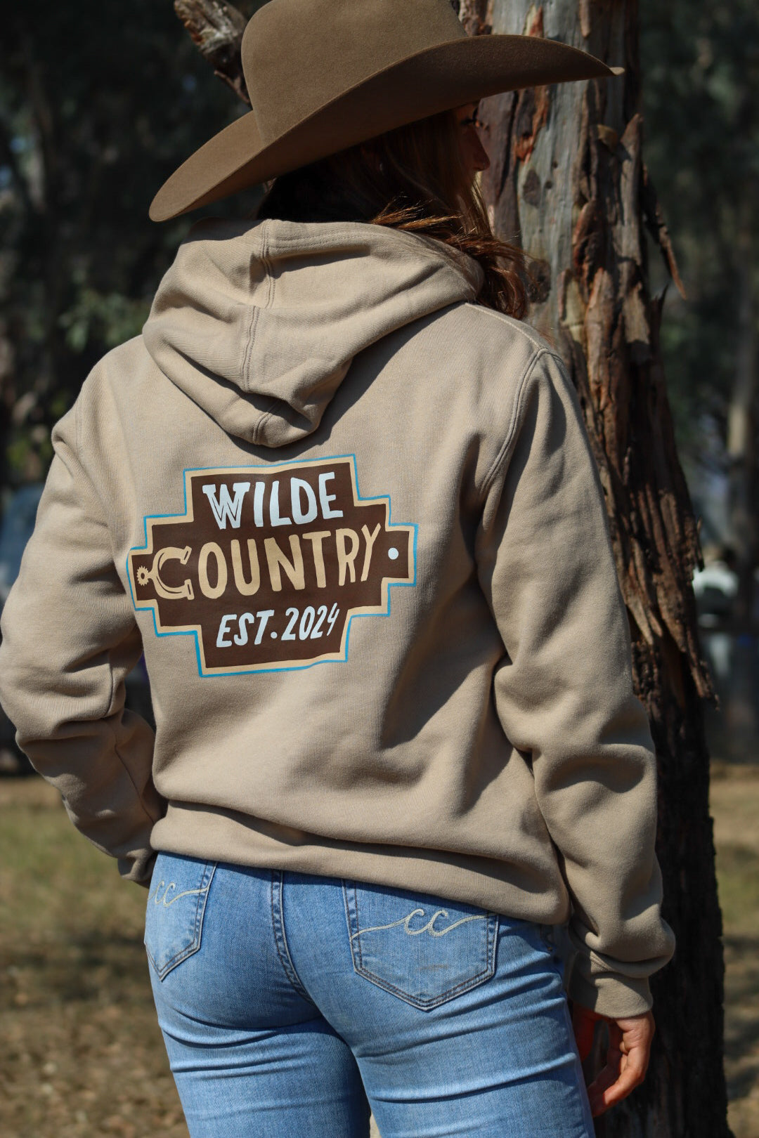 Wilde Country Aztec Hoodie / SAND
