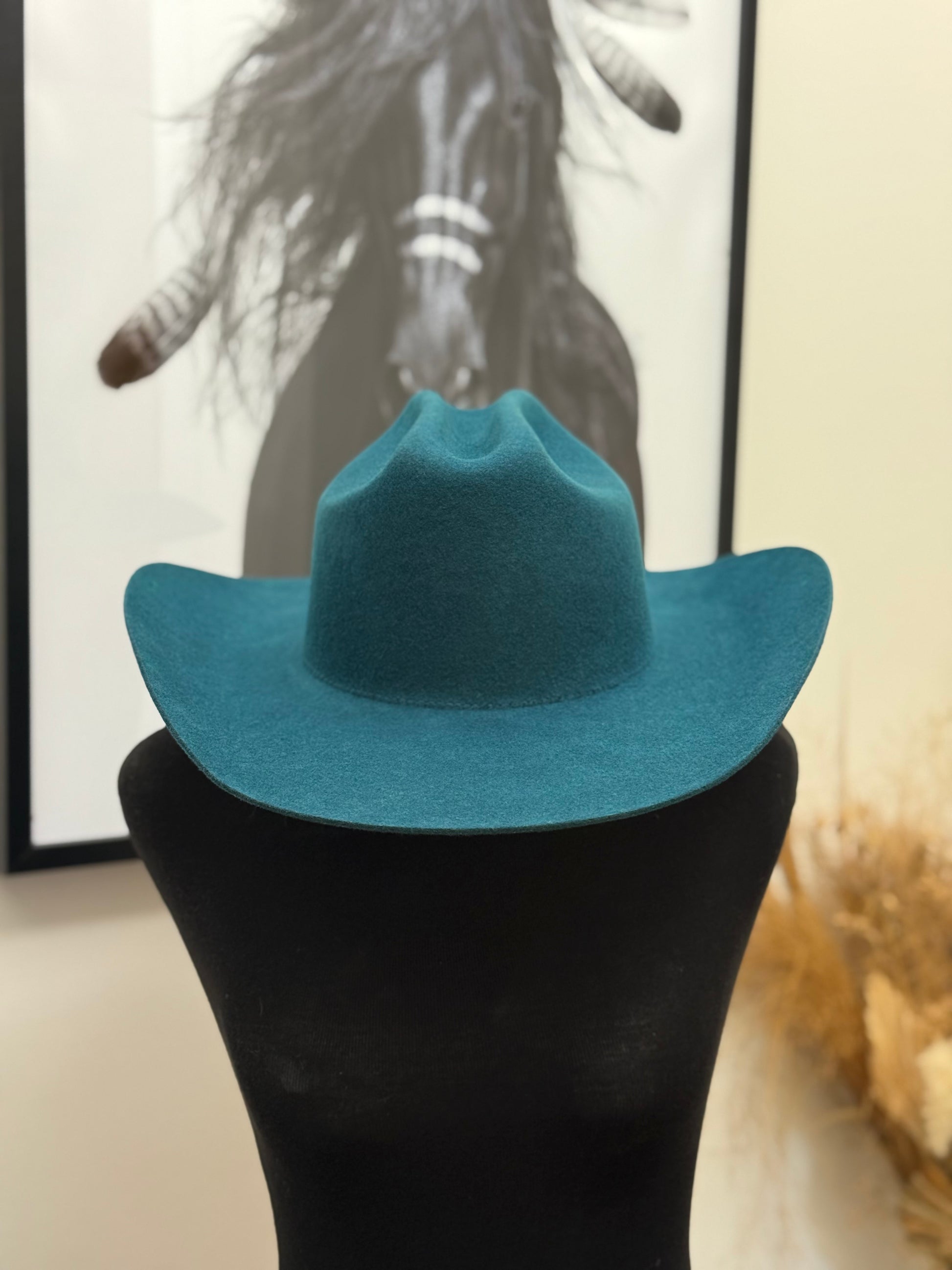 Wilde Traveller Cowboy Hat / PEACOCK