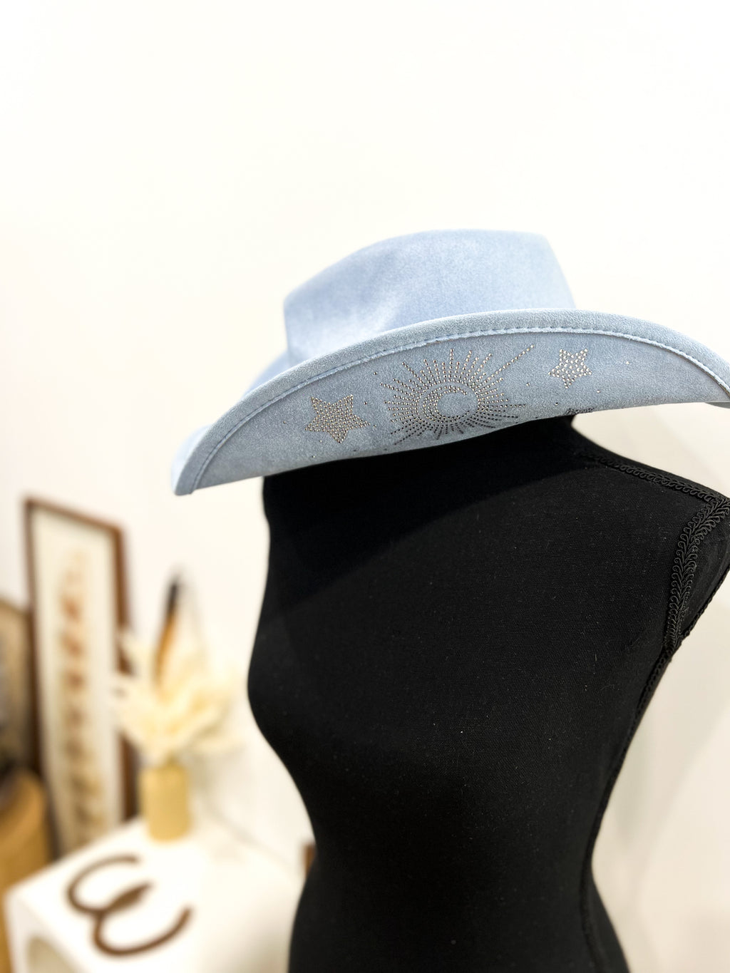Shooting Star Cowboy Hat / SMOKY BLUE