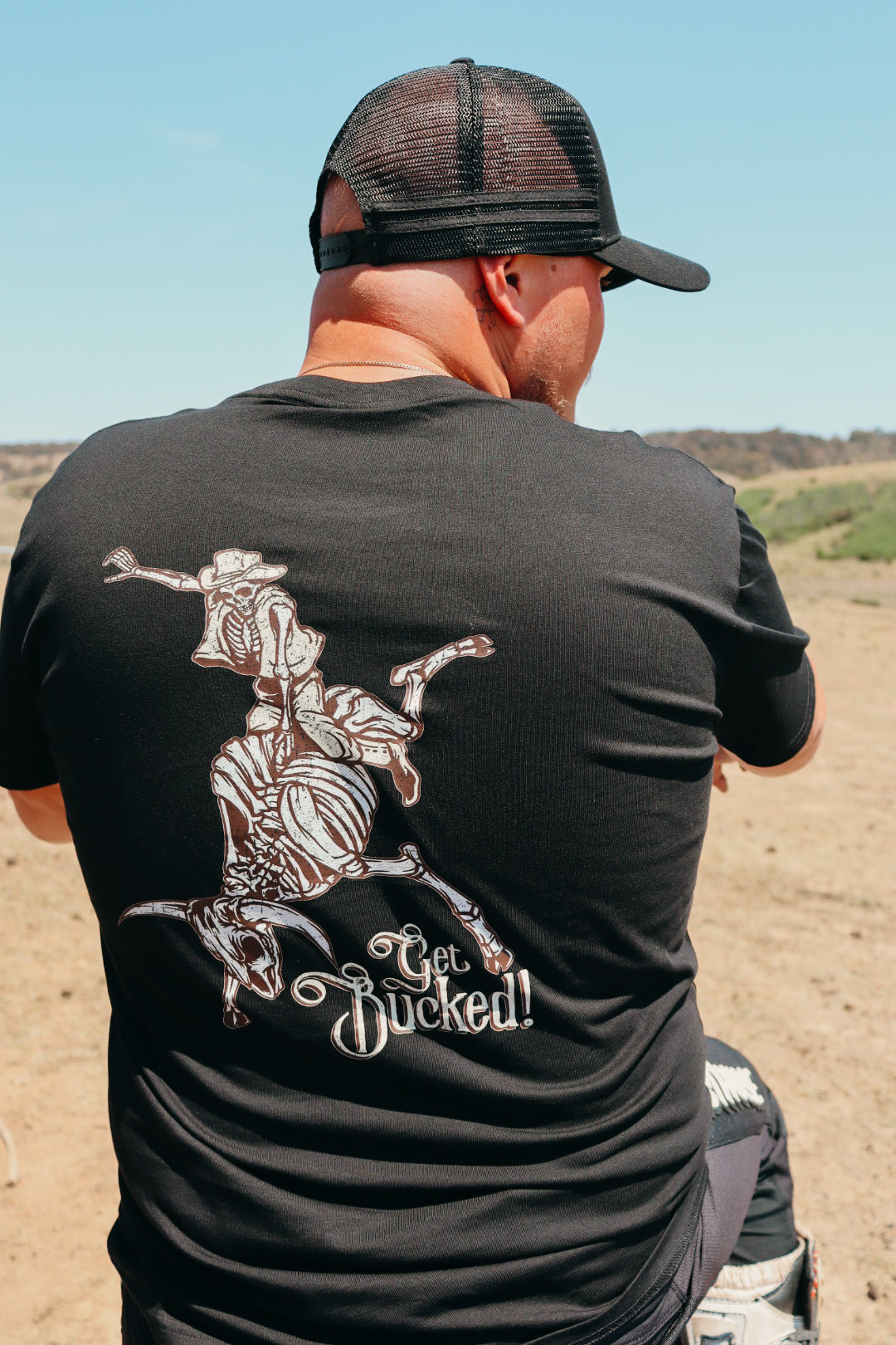 TWG Men’s Get Bucked Tee / BLACK