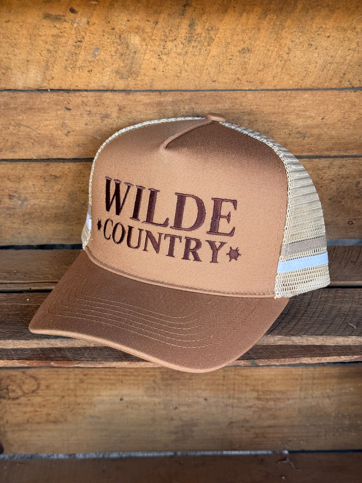 Wilde Country Trucker Cap / GUNSHOT TAN