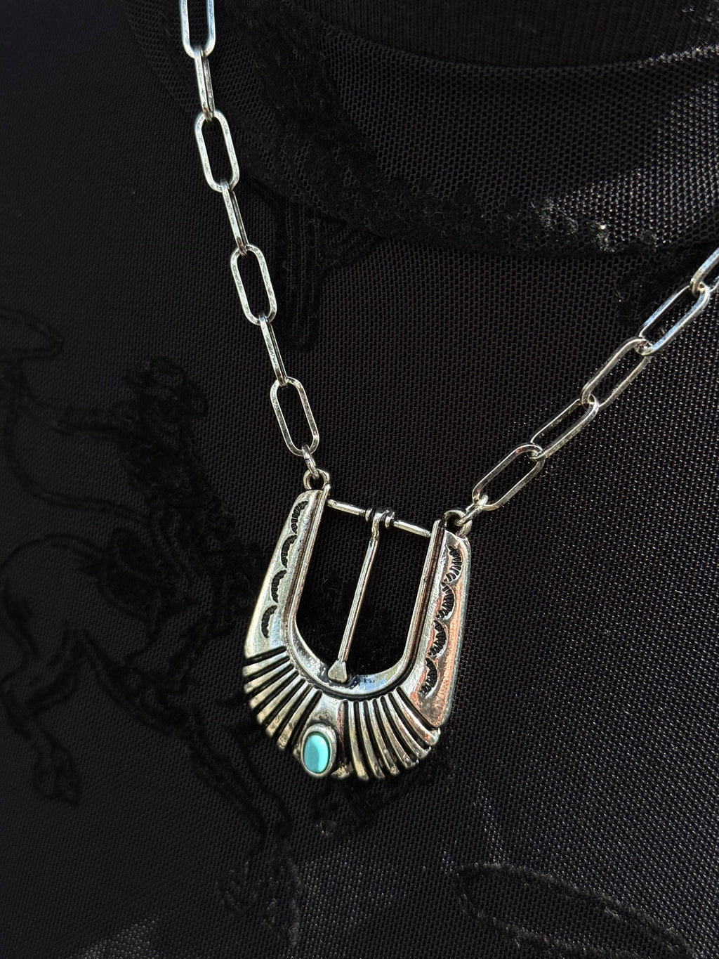 Hadley Buckle Necklace