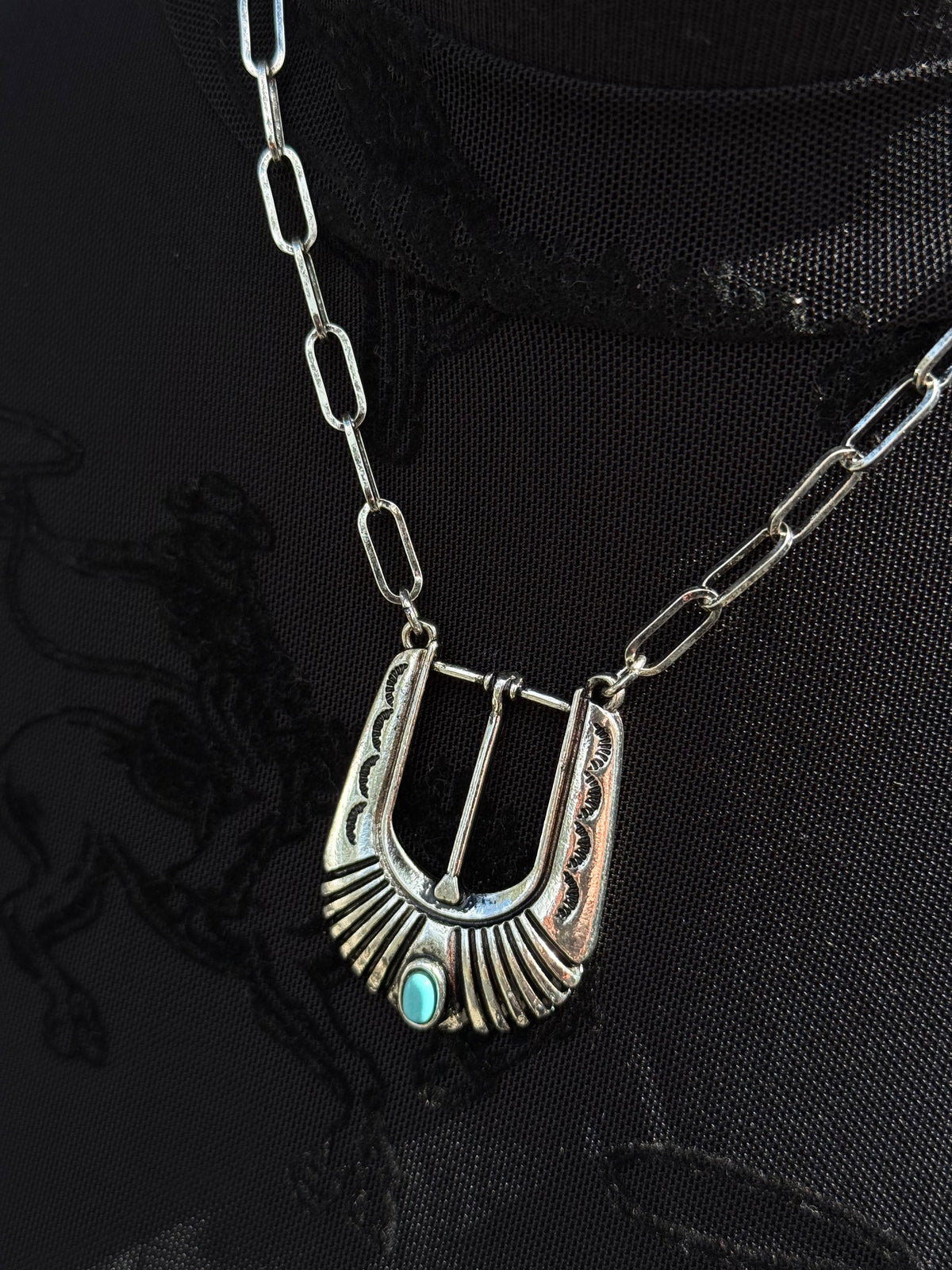 Hadley Buckle Necklace