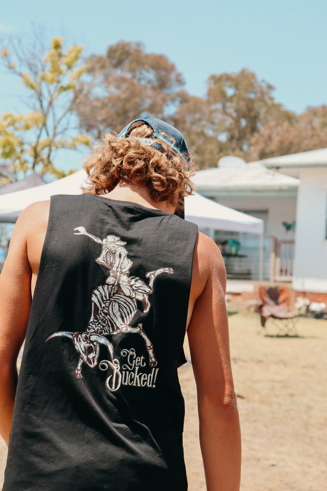 TWG Men’s Get Bucked Tank / BLACK