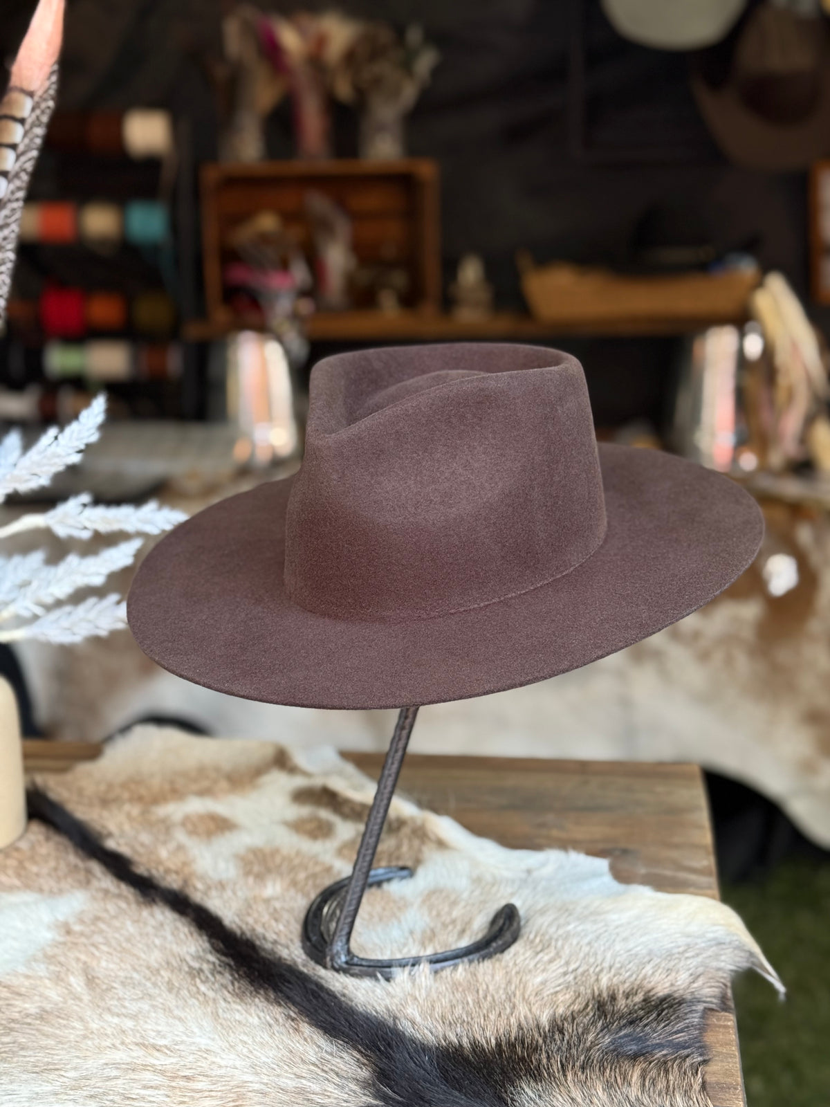 Wilde Gypsy Rancher Hat / CHOCOLATE