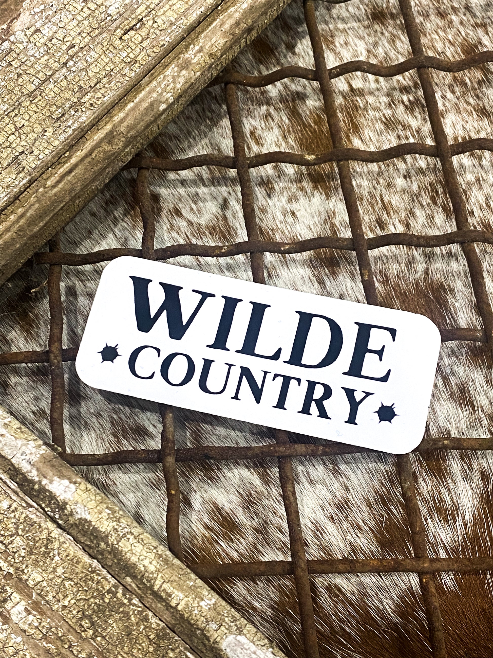 Wilde Country Sticker / GUNSHOT