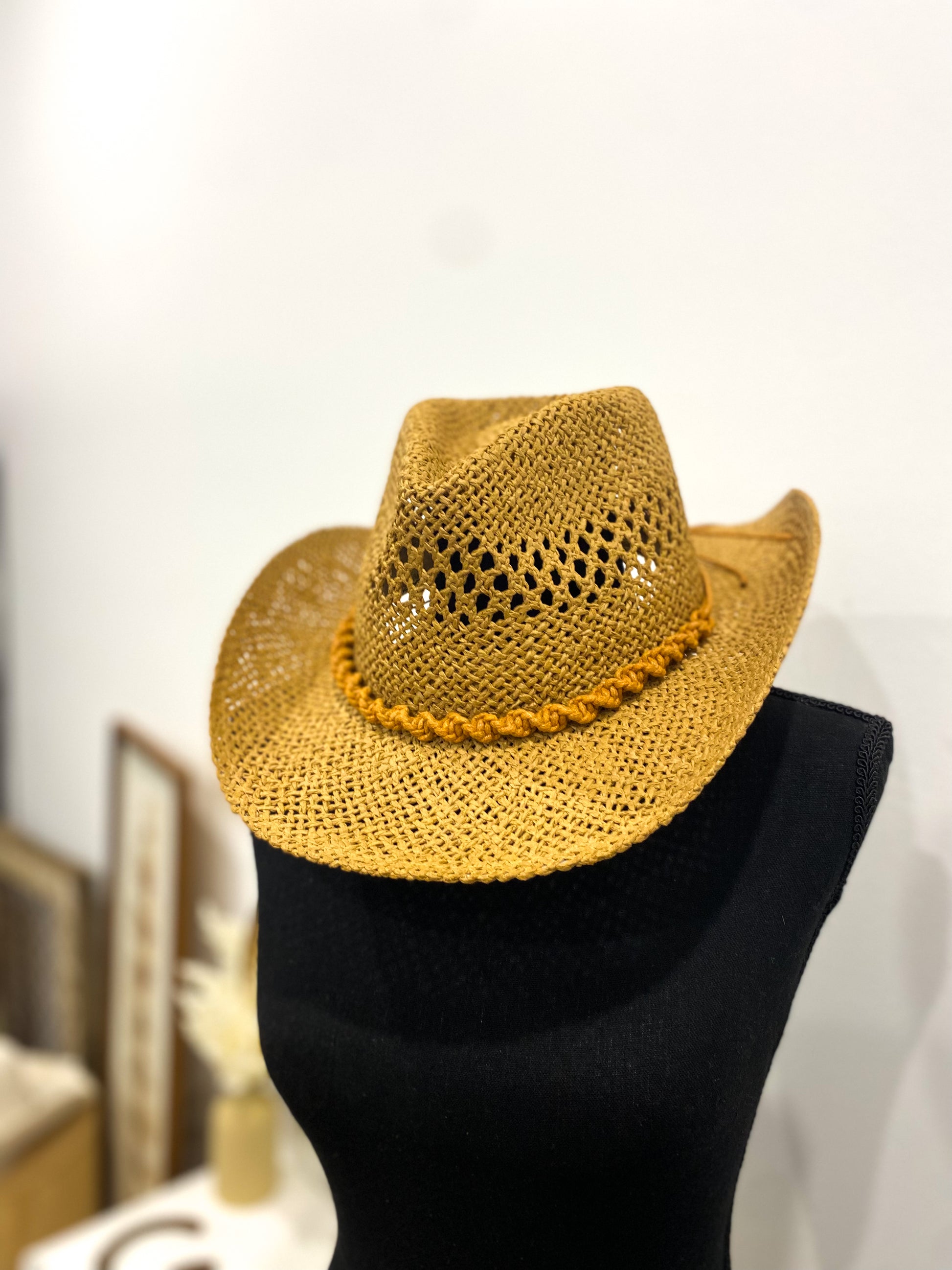 Stapleton Straw Cowboy Hat / CAMEL