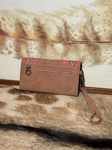 Miranda Boot Stitch Wallet / PINK