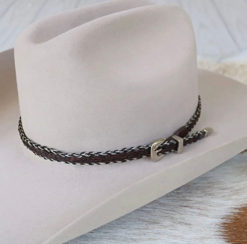 Roughstock Horsehair Buckle Hat Band