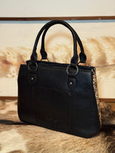 Load image into Gallery viewer, Houston Tooled Tote/Crossbody / BLACK
