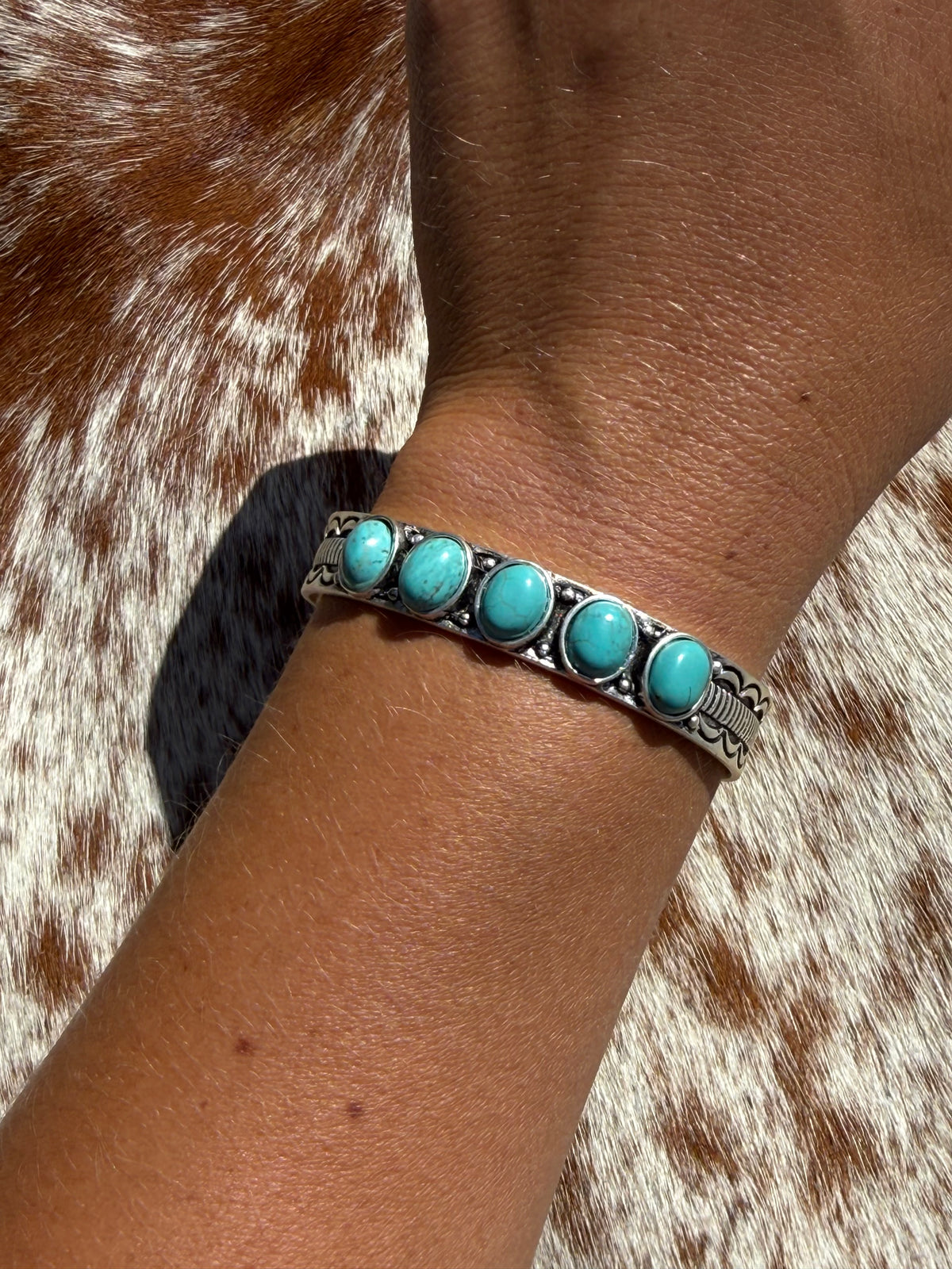 Sky Turquoise Cuff