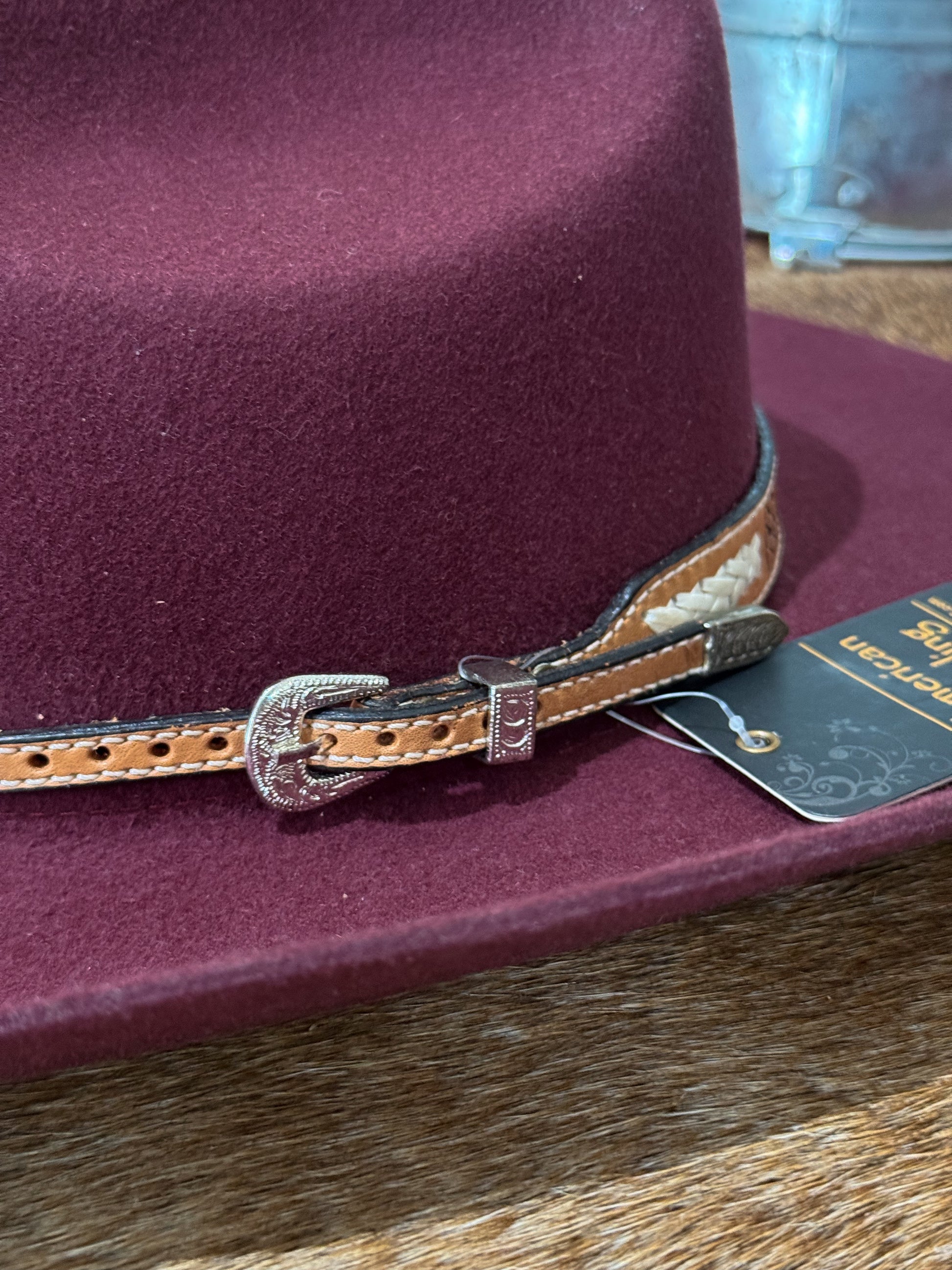 Genuine Leather Hat Band #6