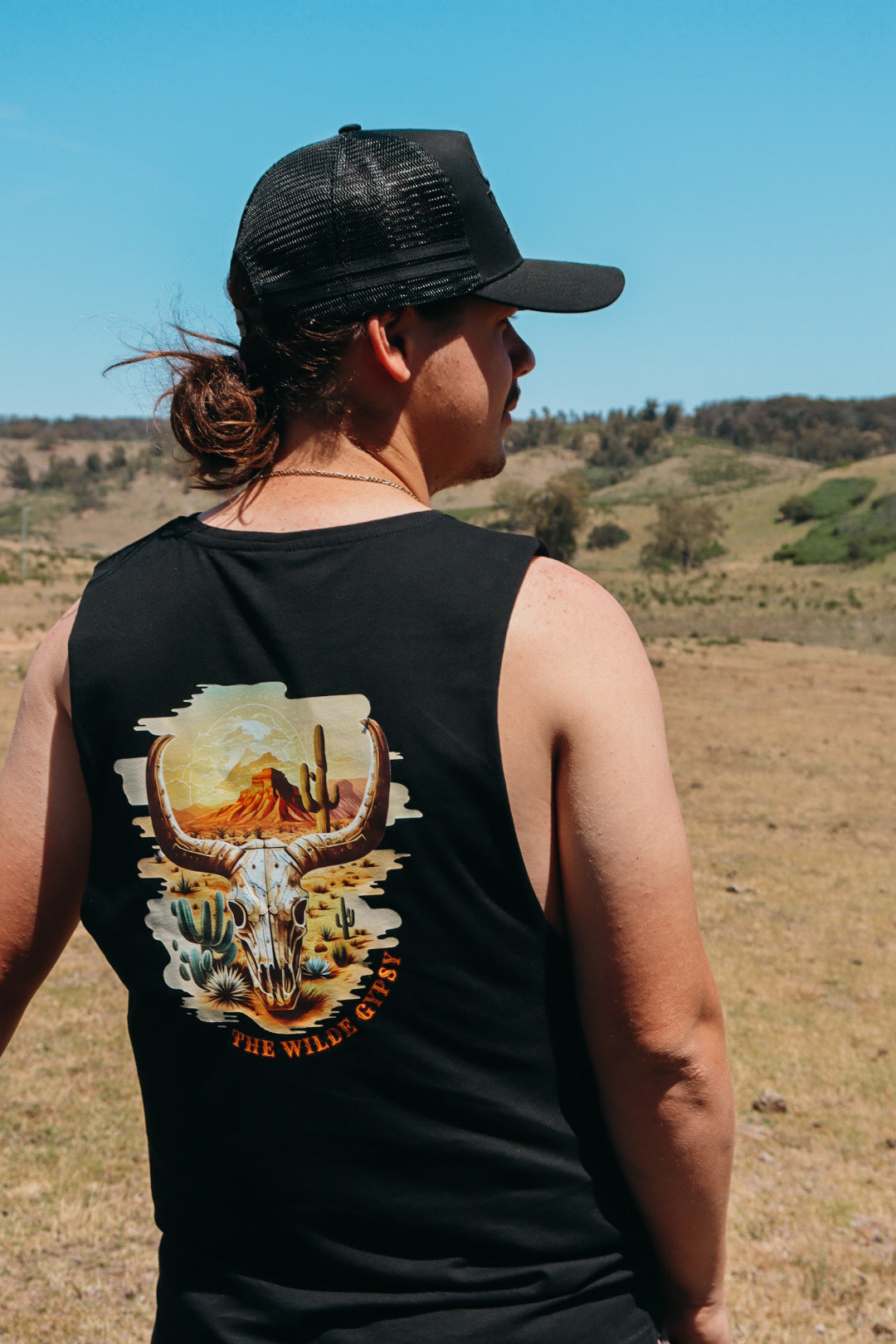 TWG Men’s Wilde West Tank / BLACK