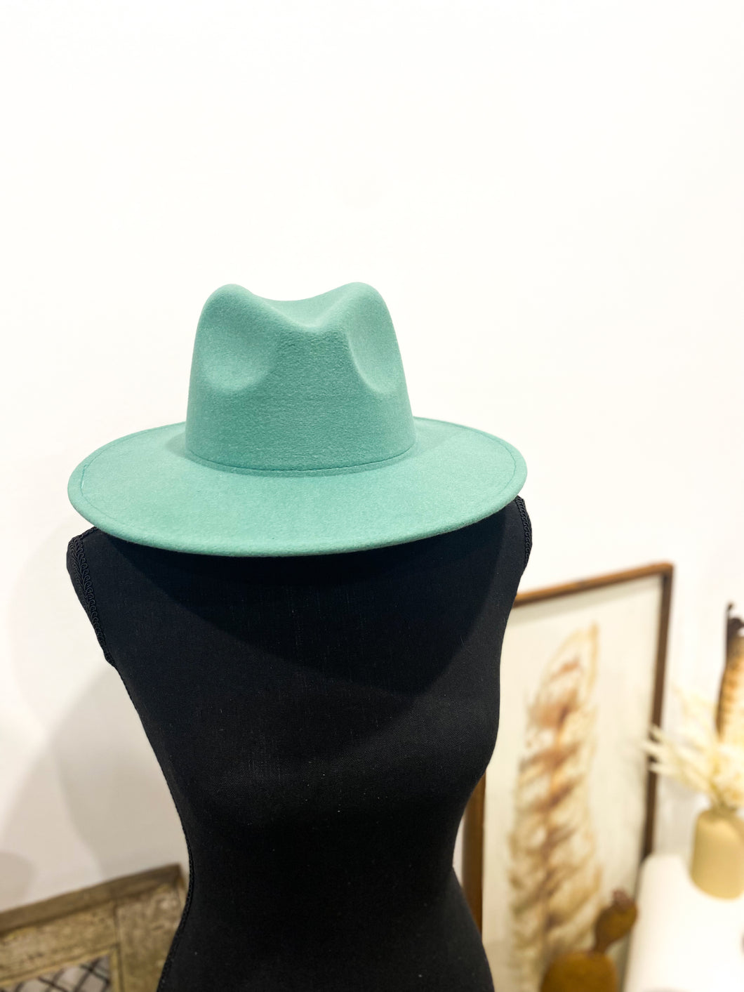 Basic Panama Hat / TURQUOISE