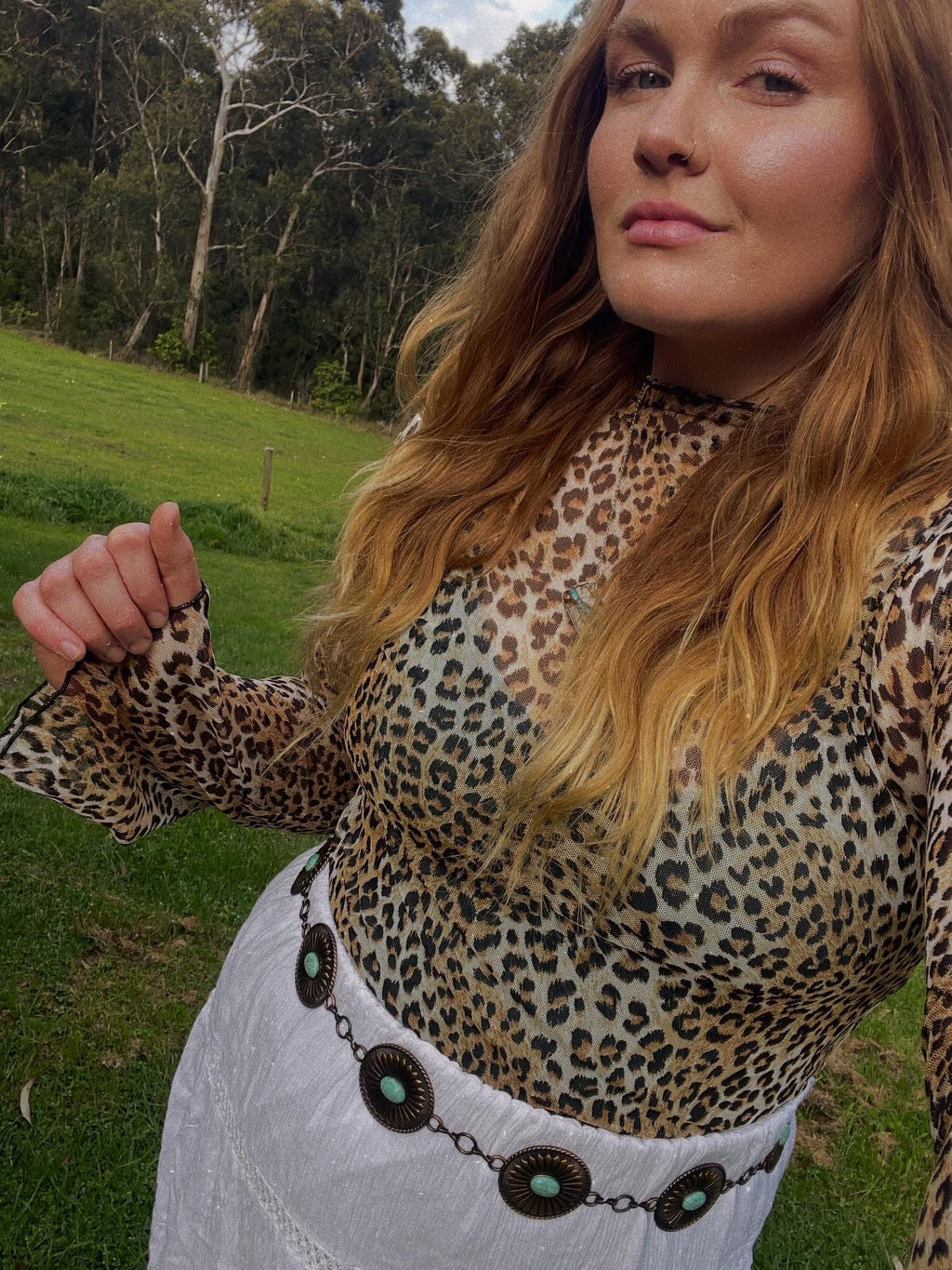 Can’t Be Tamed Mesh Top