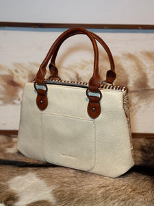 Houston Tooled Tote/Crossbody / TAN