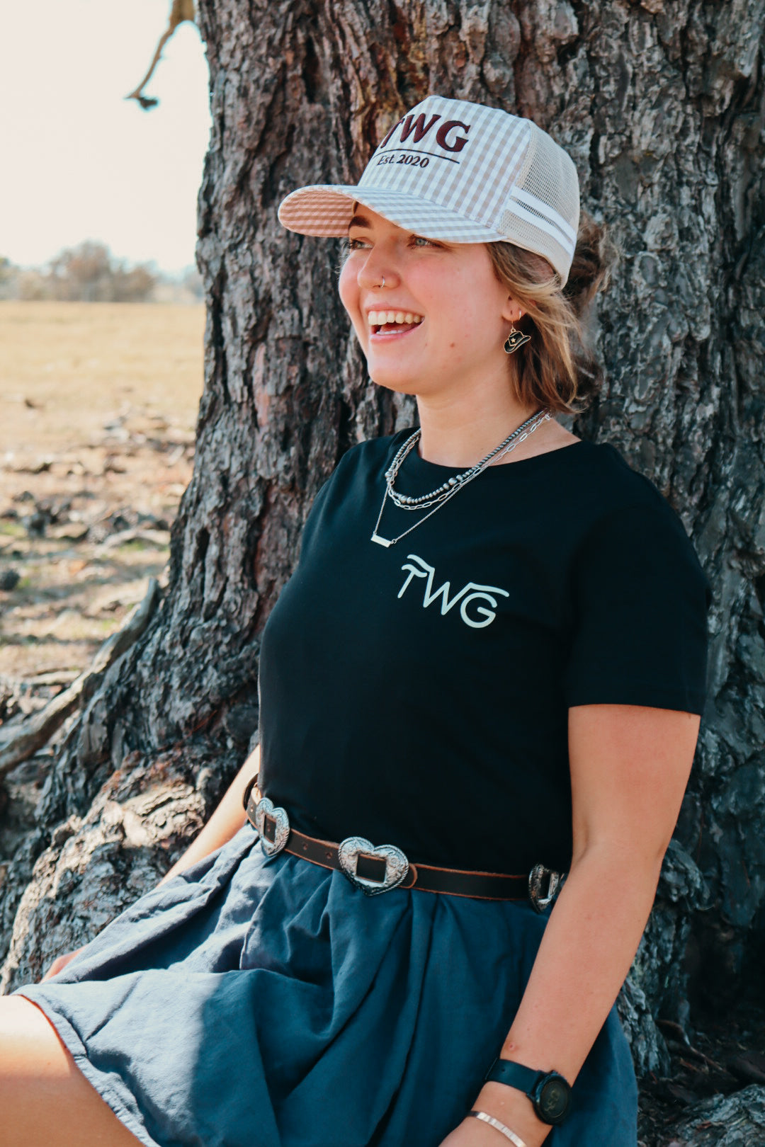TWG Women’s Get Bucked Tee / BLACK
