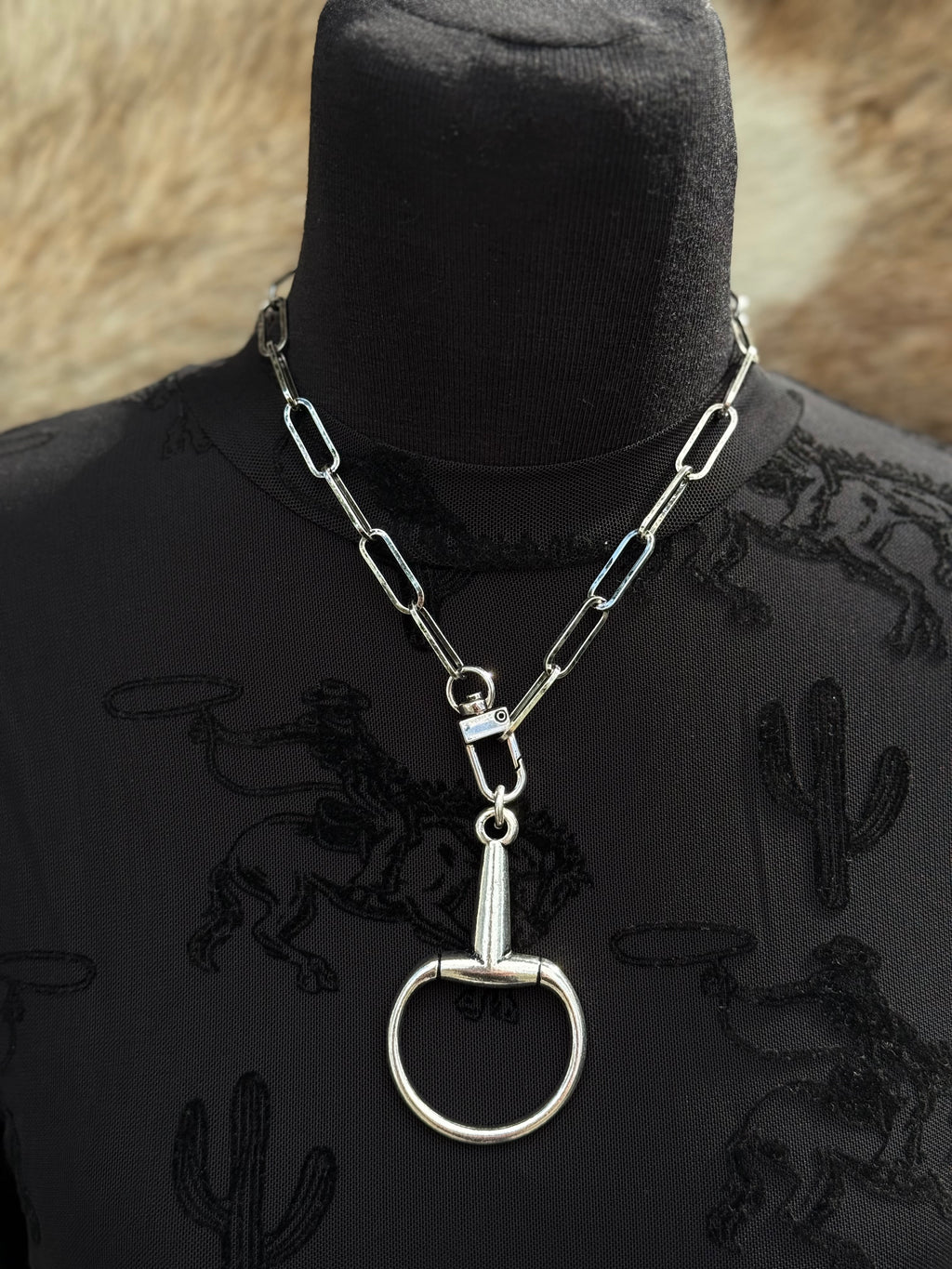 Josie Snaffle Bit Necklace