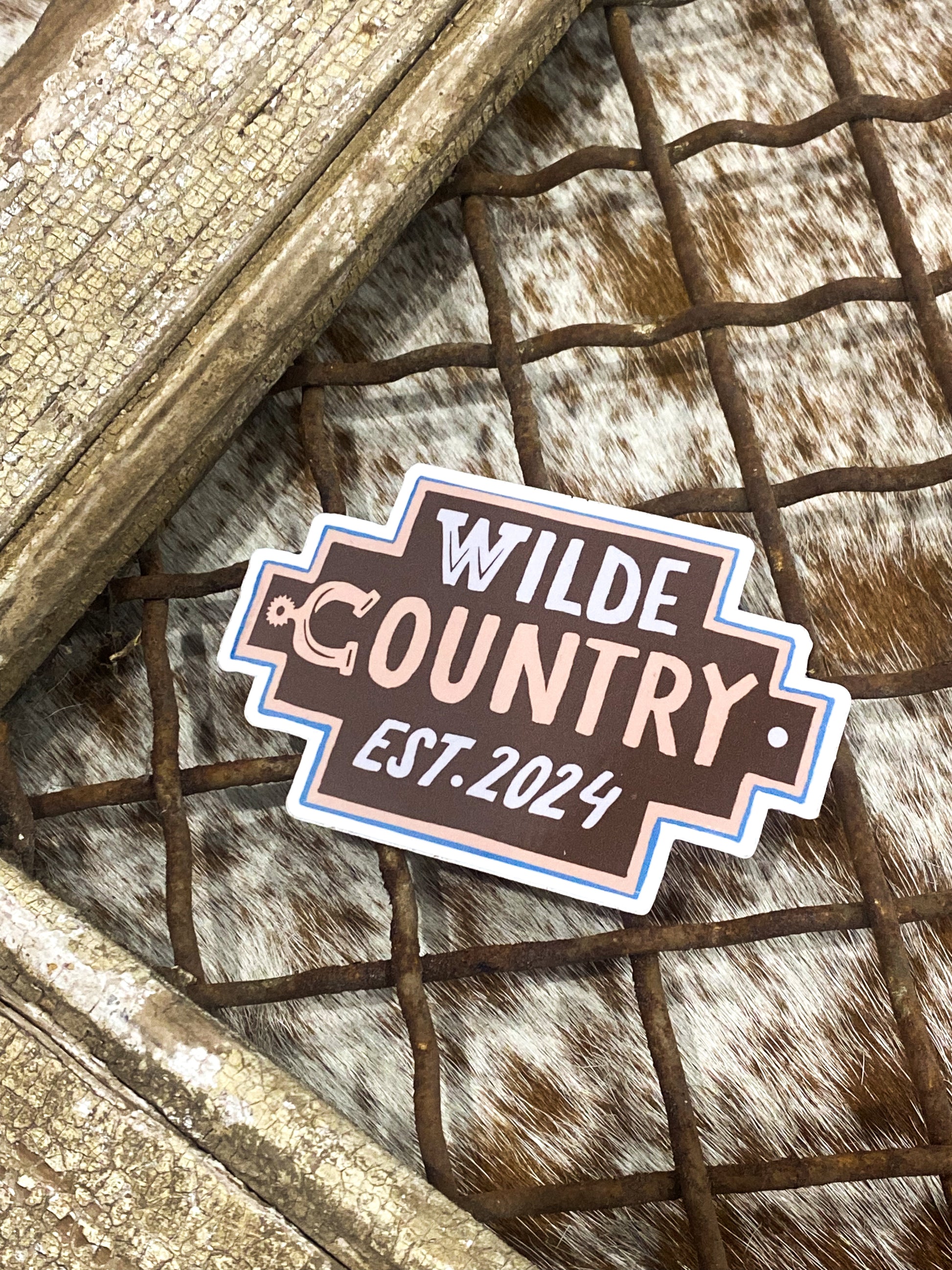 Wilde Country Sticker / AZTEC