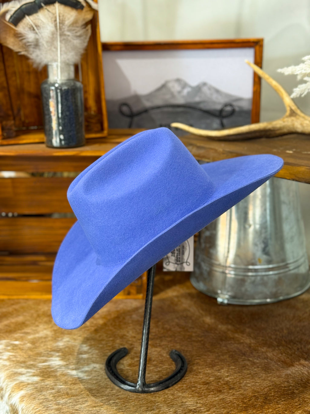 Wilde Drifter Cowboy Hat / COBALT