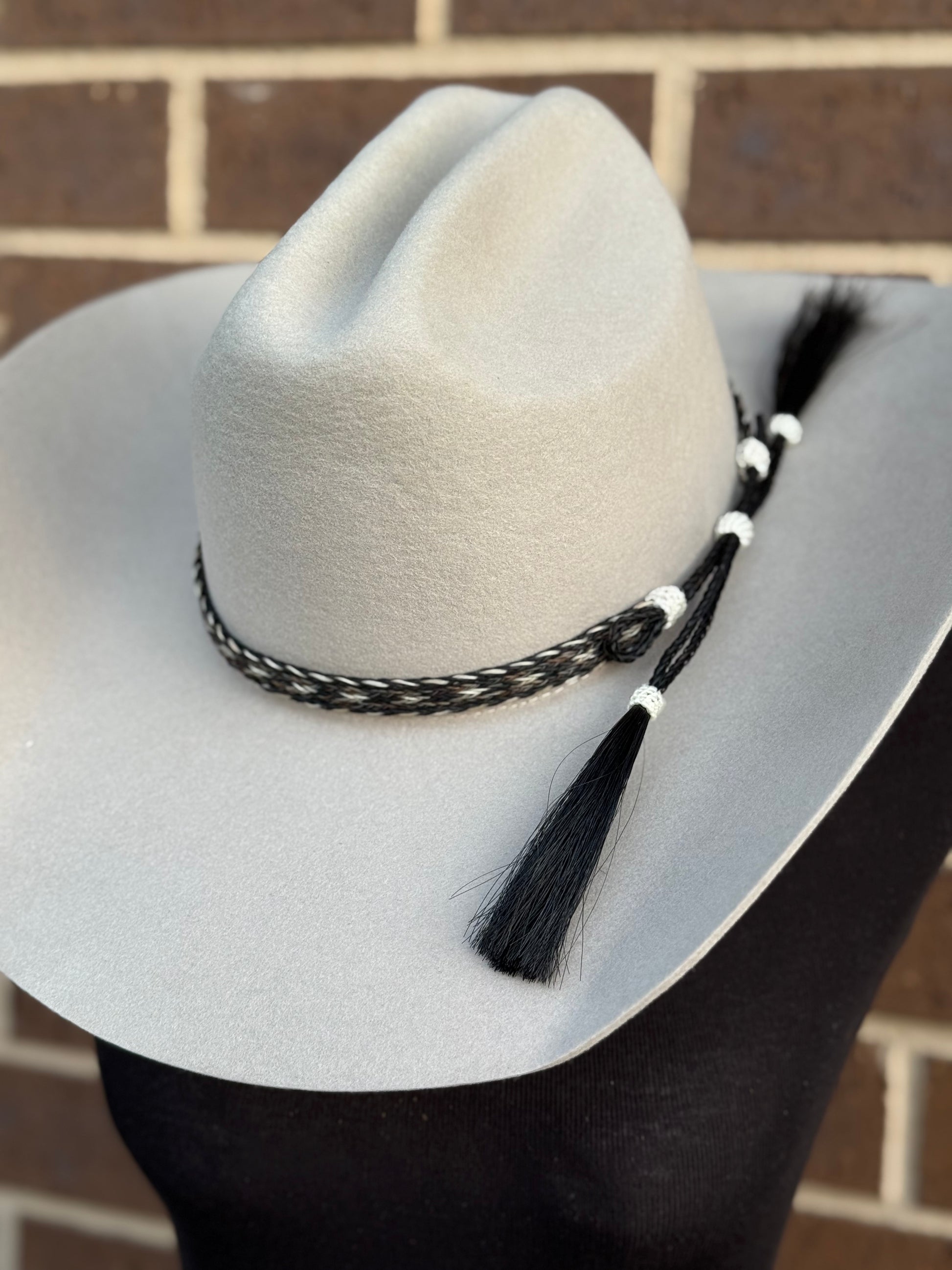 Stripe Horse Hair Hat Band