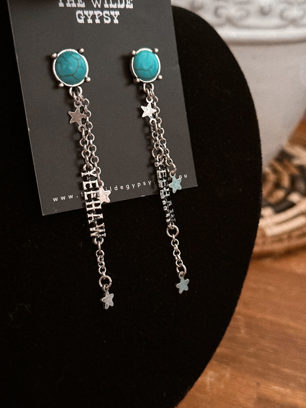 Cosmic Cowgirl Earrings / YEEHAW