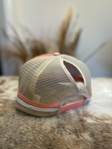 Wilde Country Trucker Cap / QUILTED PINK