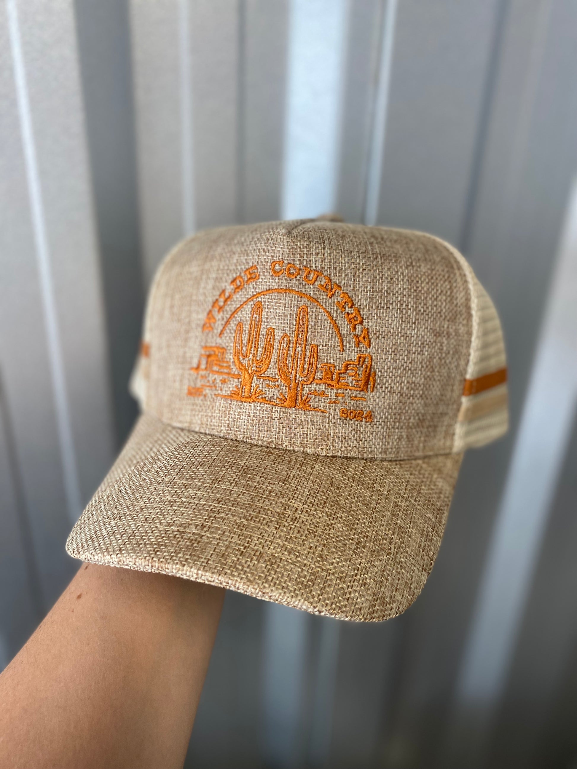 Adult Wilde Country Trucker Cap / SAND