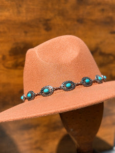 Palomino Concho Hat Band