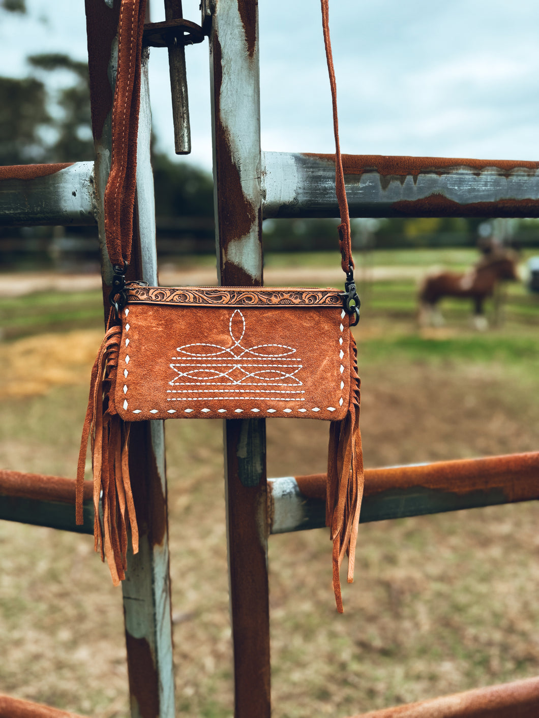 Wiley Boot Stitch Bag