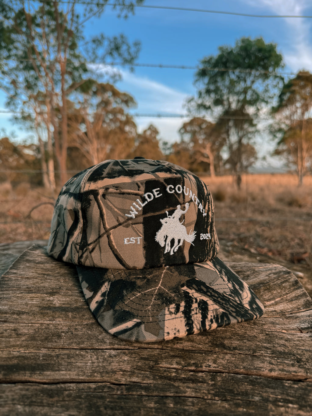 Back In The Saddle Trucker Cap / CAMO