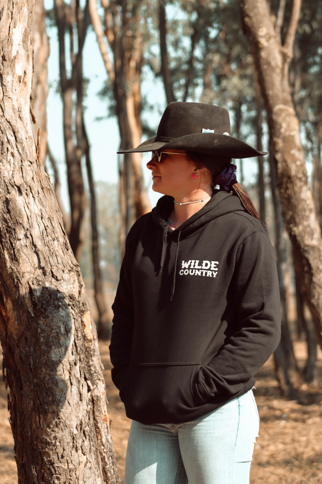 Wilde Country Saddle Bronc Hoodie / BLACK