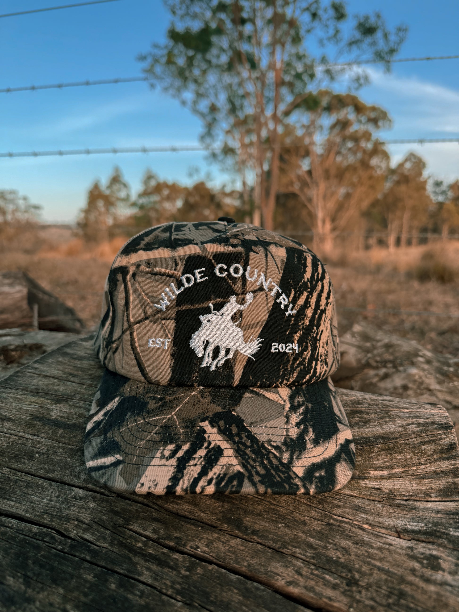 Back In The Saddle Trucker Cap / CAMO