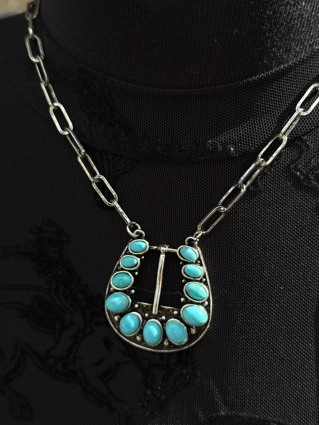 Reba Buckle Necklace